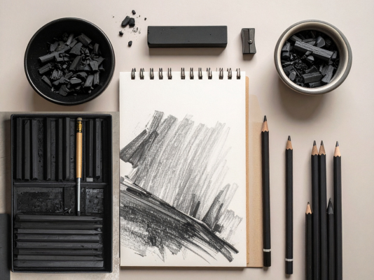 White abstract geometric artwork from Dresden, Germany